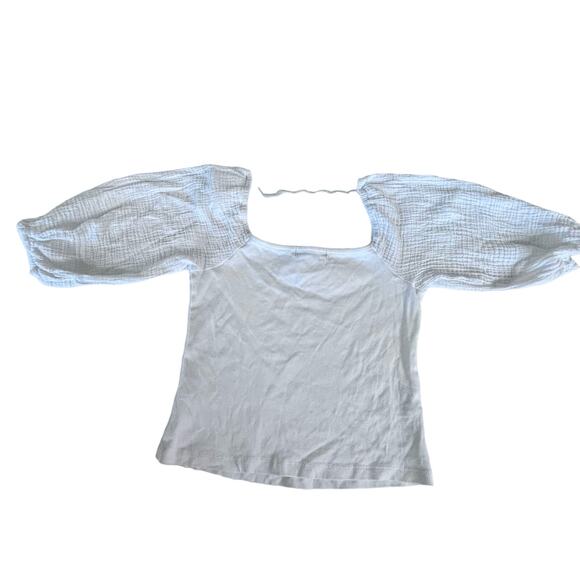 Sanctuary medium Top White Square Neck Gauzy - Picture 5 of 8